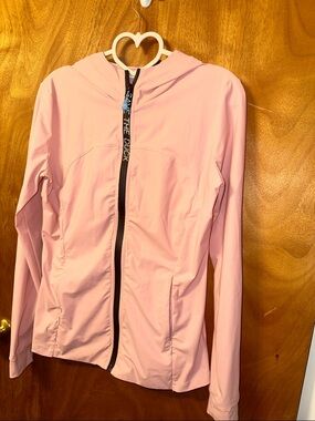 SAVE THE DUCK Pastel Pink Hooded Utility Jacket